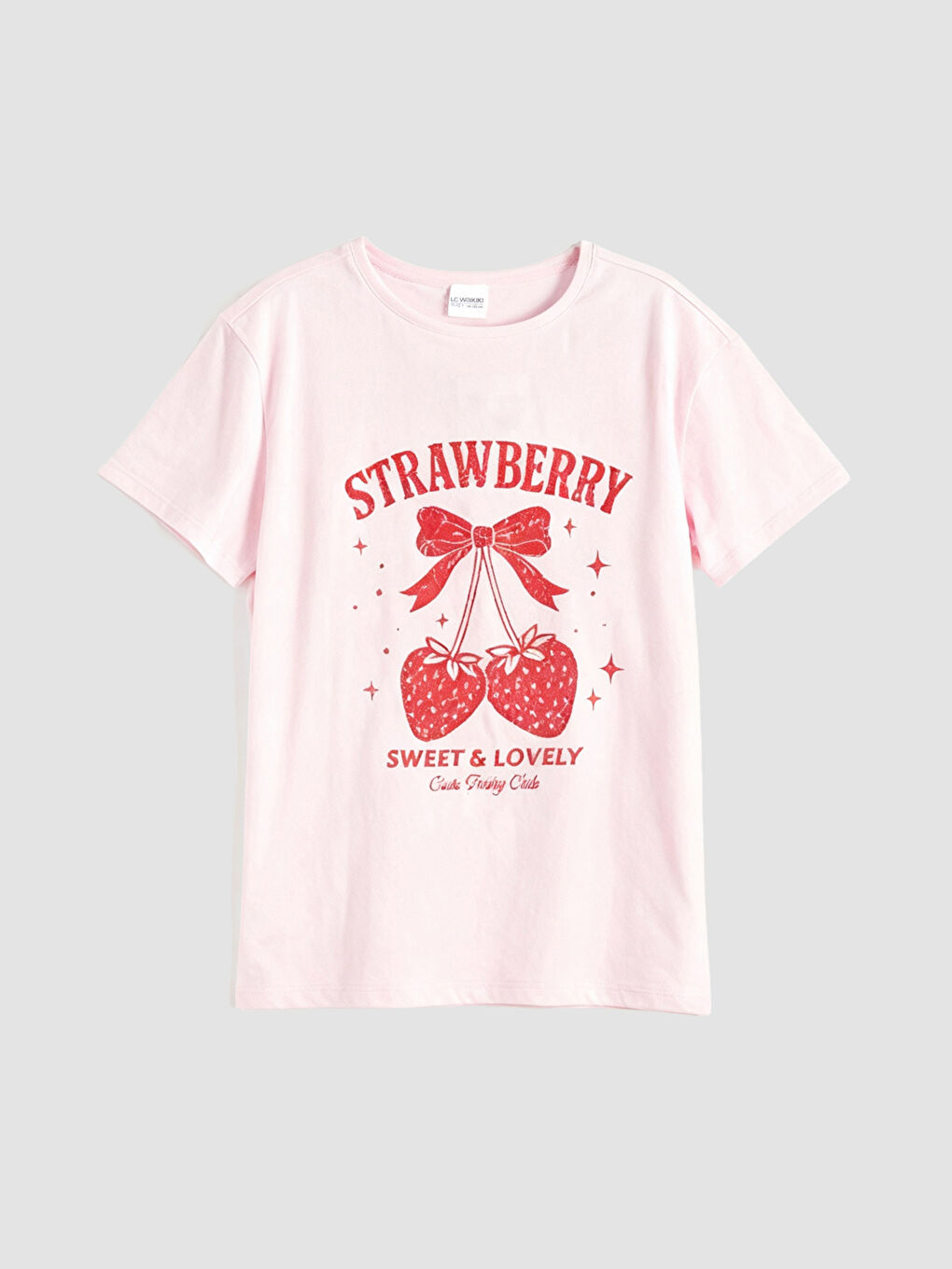 Girl PINK Shortie Pyjama Set-1