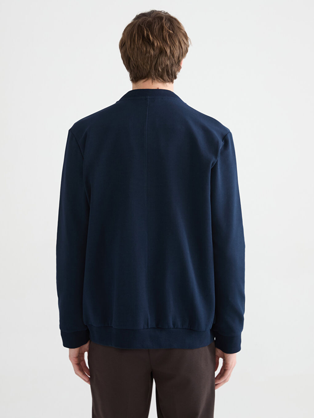 Men's Regular Fit Zip-Up Sweatshirt-3