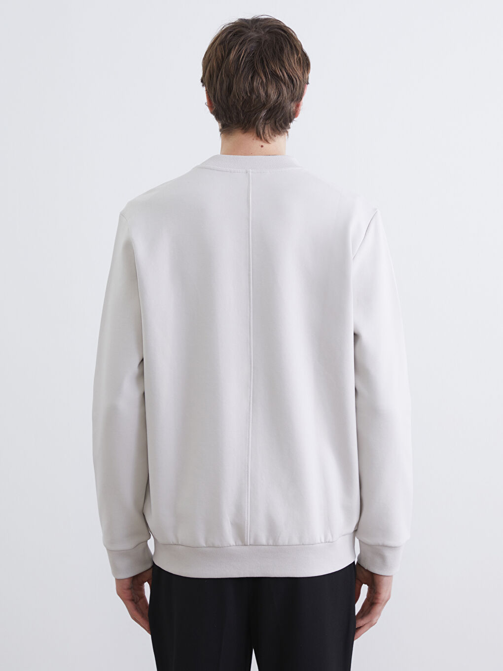 Muškarac BEŽ Majica s patentnim zatvaračem-2