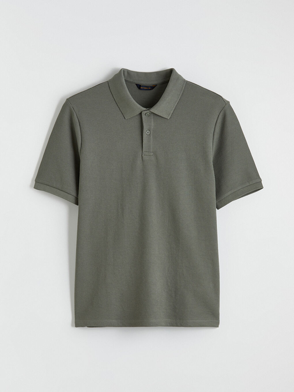 Haki Polo Yaka Erkek Tişört-4