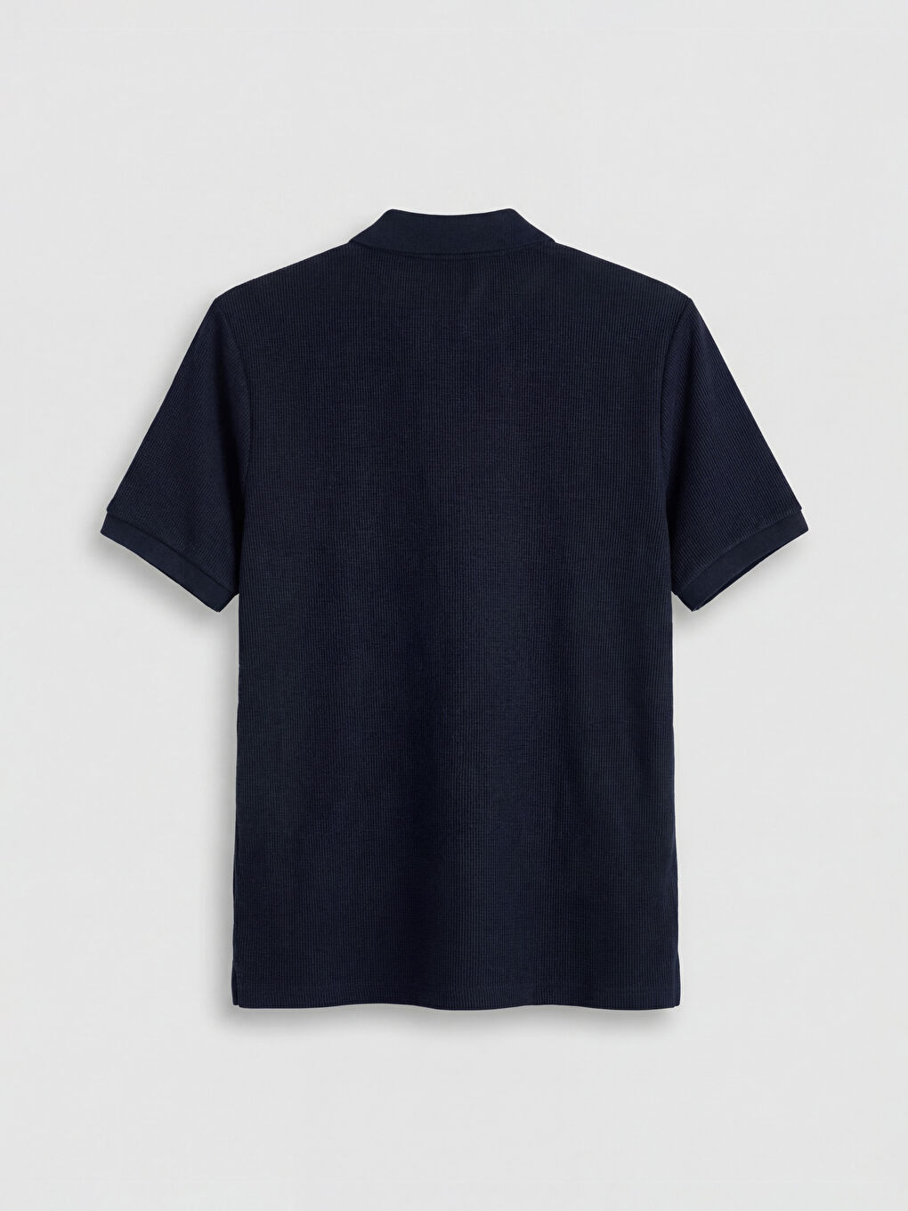 Lacivert Polo Yaka Erkek Tişört-1