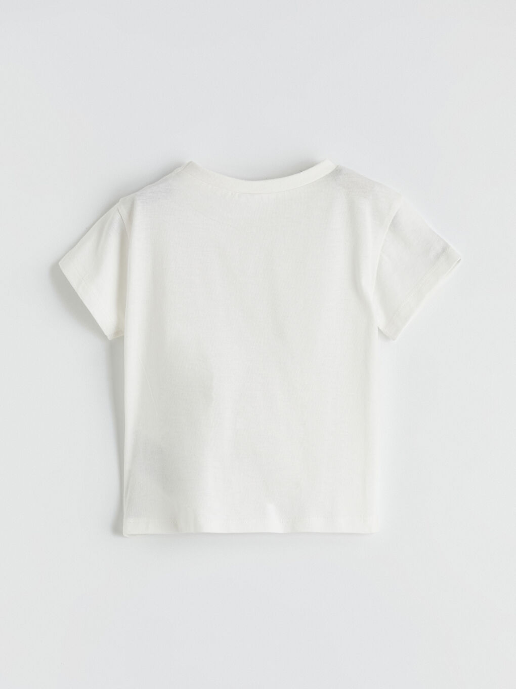 Ekru Çiçek Baskılı Kız Bebek Takım-3