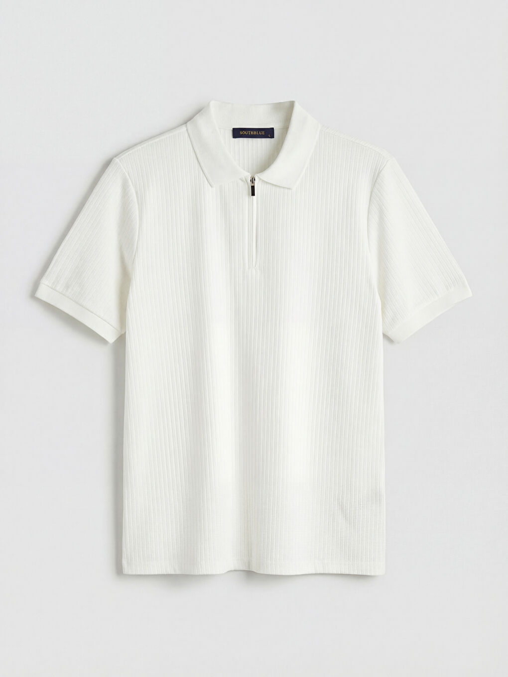 Ekru Polo Yaka Erkek Tişört