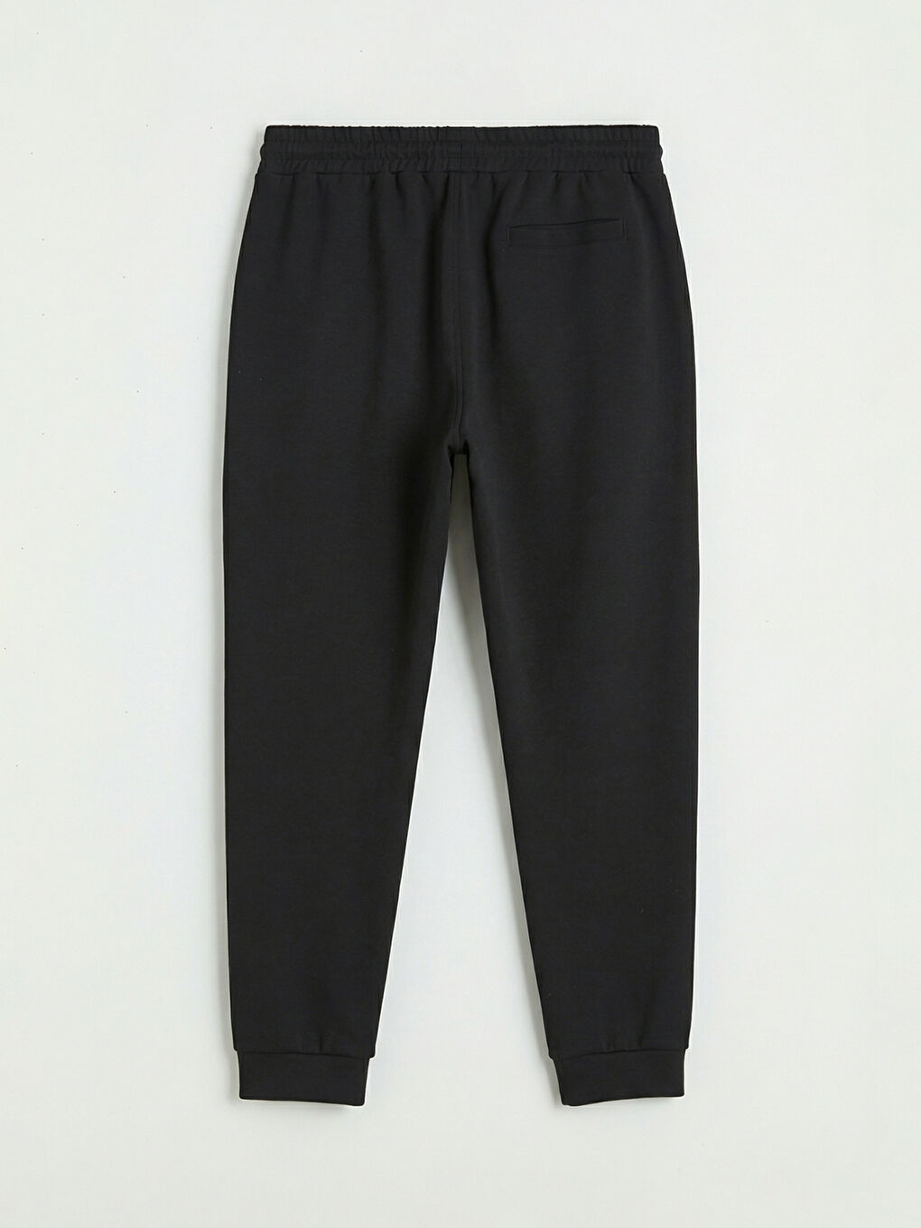 Siyah Standart Kalıp Erkek Jogger Eşofman Altı-1