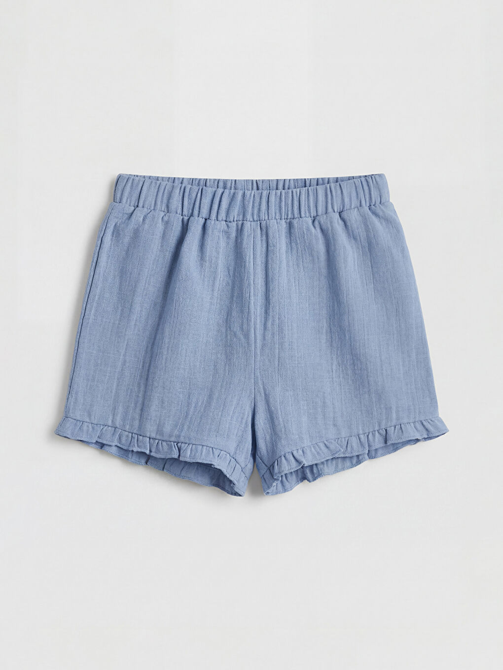 Ekru Nakışlı Kız Bebek Tişört ve Şort Takım-2