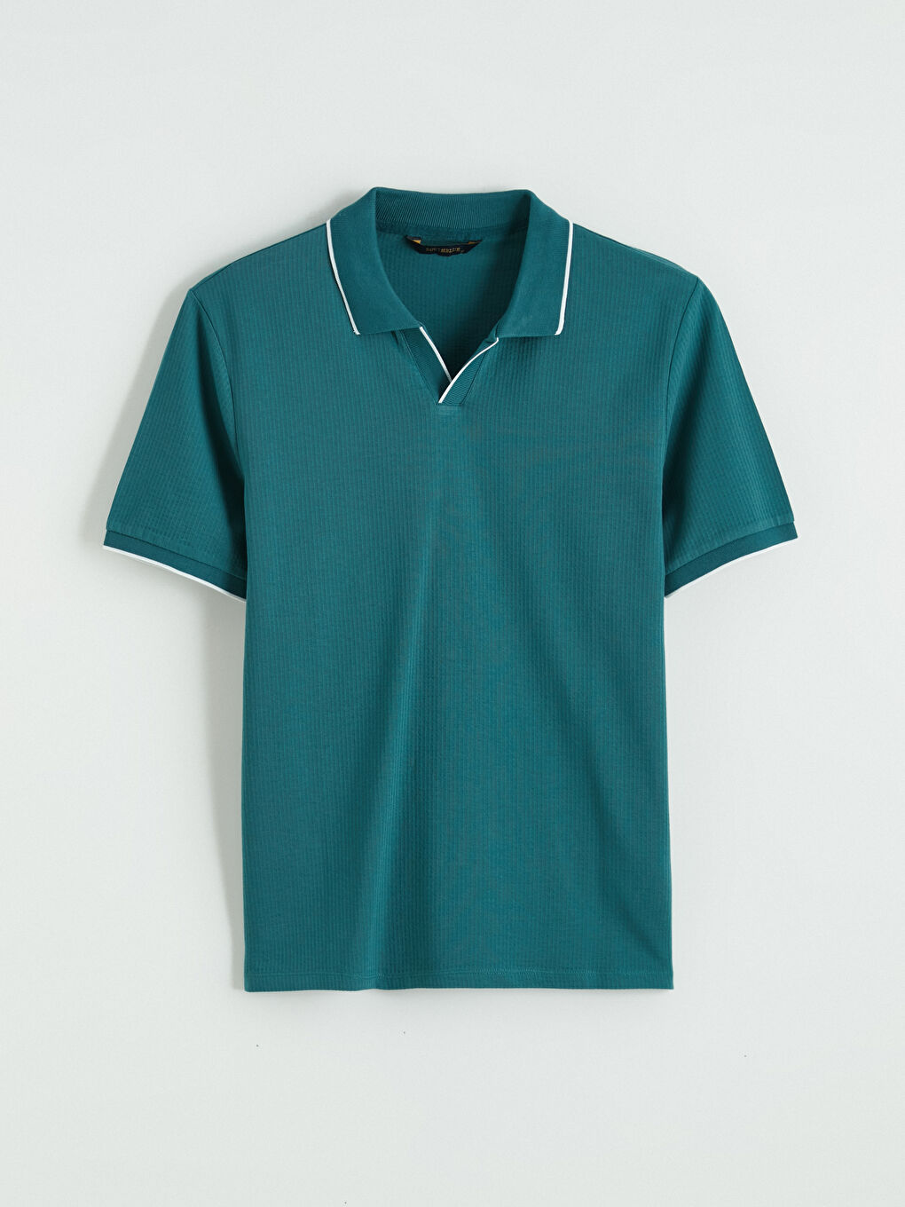 Petrol Polo Yaka Erkek Tişört