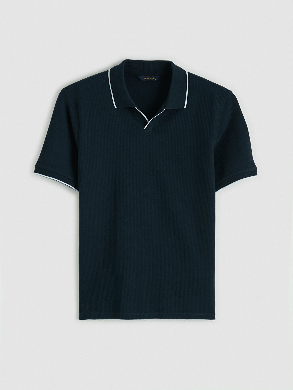 Lacivert Polo Yaka Erkek Tişört-3