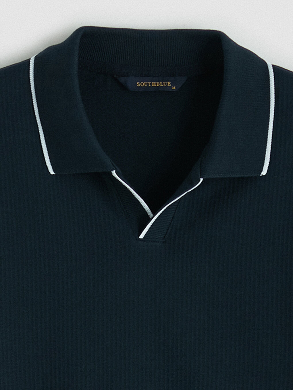 Lacivert Polo Yaka Erkek Tişört-5