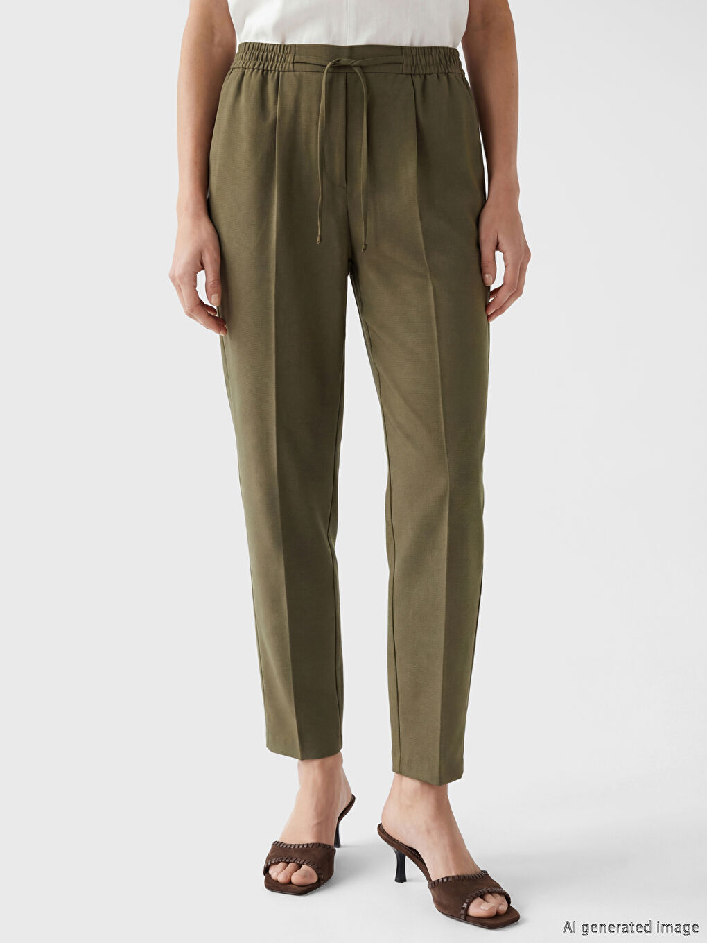 Pantaloni KAKI Femeie-1