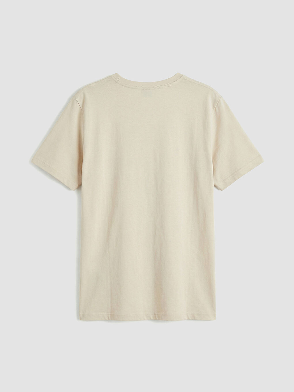 Gri Bisiklet Yaka Baskılı Erkek Çocuk Tişört-1