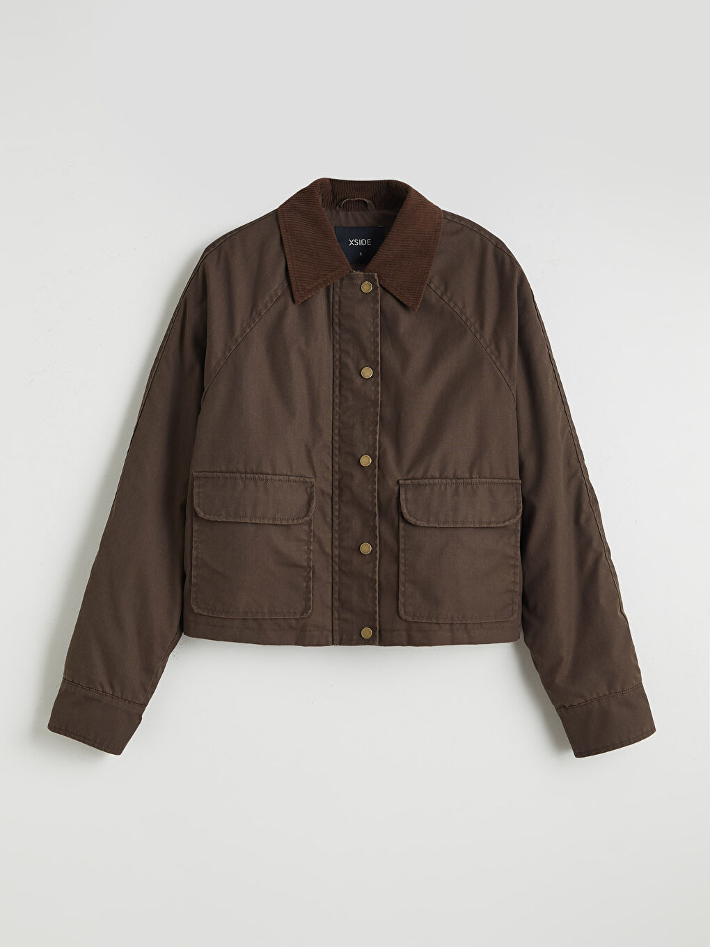 Velvet Collar Women's Jacket-5