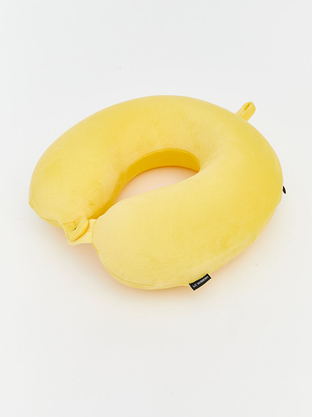 Sarı Pelüş Boyun Yastığı-1