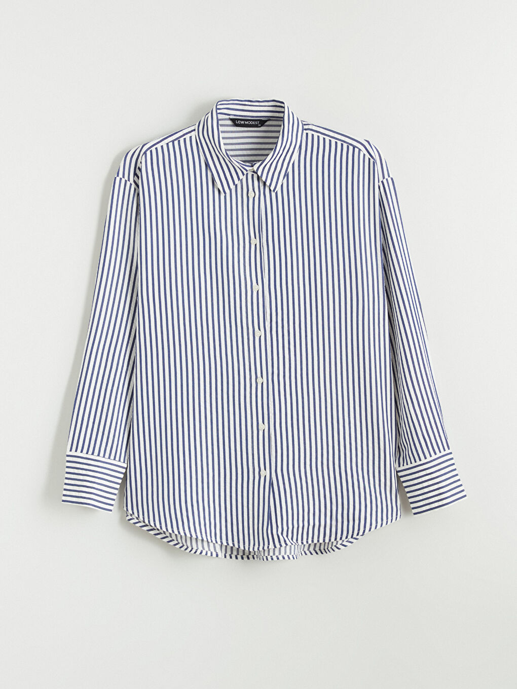 Striped Women's Shirt Tunic-4