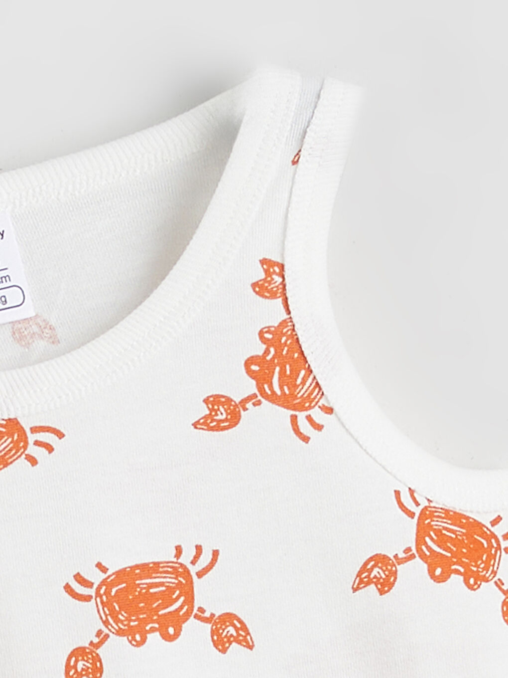 Baby Boy ECRU Bodysuit-7