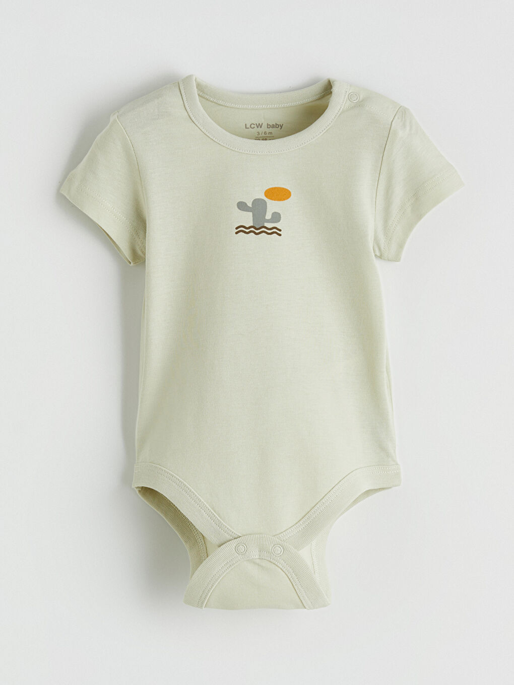 Μωρό Αγόρι ΕΚΡΟΥ Κορμάκι με κούμπωμα-1