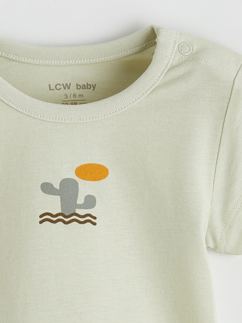 Μωρό Αγόρι ΕΚΡΟΥ Κορμάκι με κούμπωμα-5