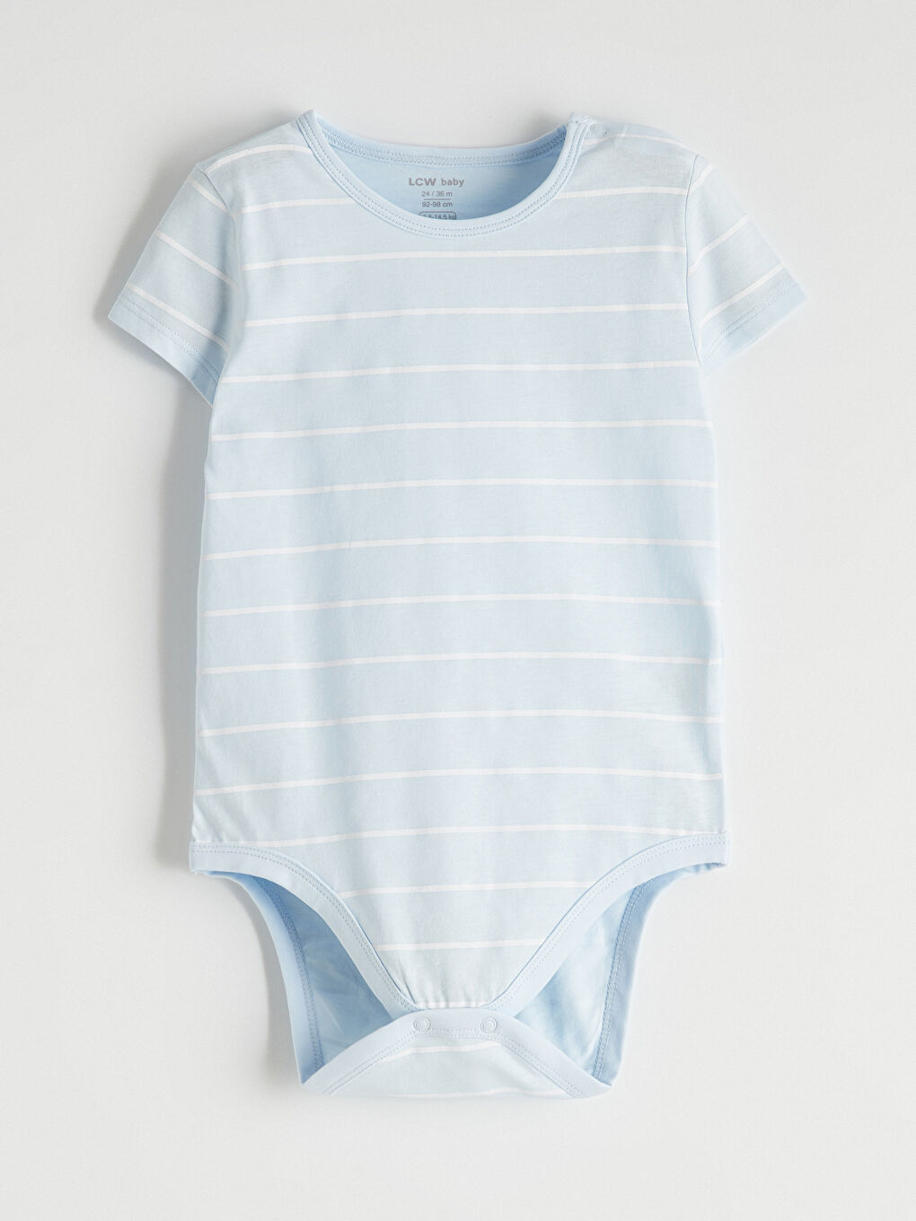 Crew Neck Short Sleeve Baby Boys' Bodysuit 2 Pack-1