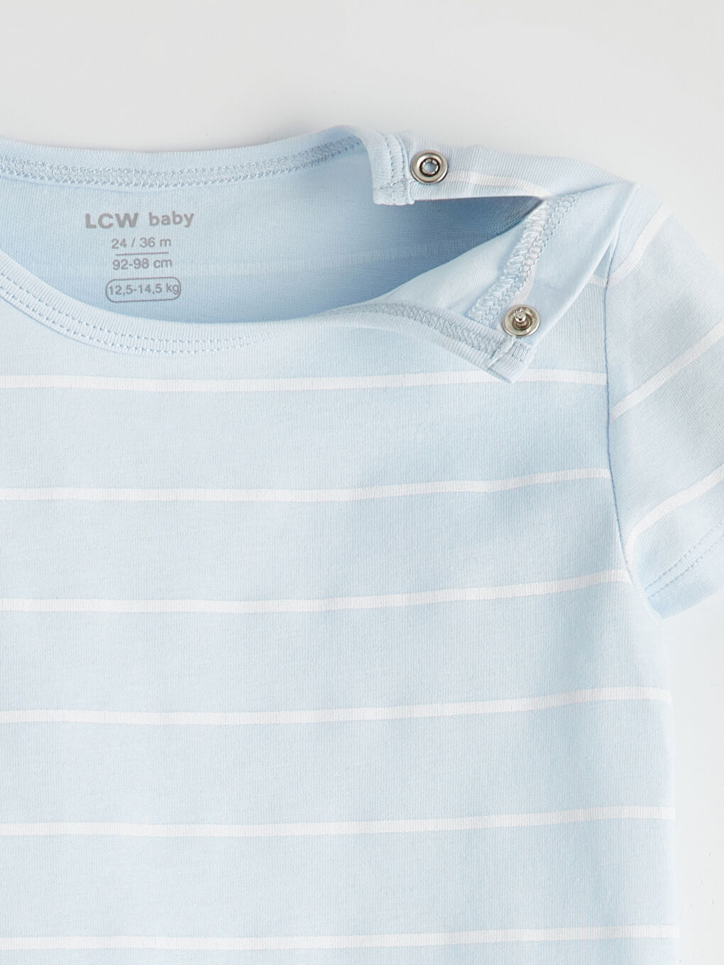 Crew Neck Short Sleeve Baby Boys' Bodysuit 2 Pack-2