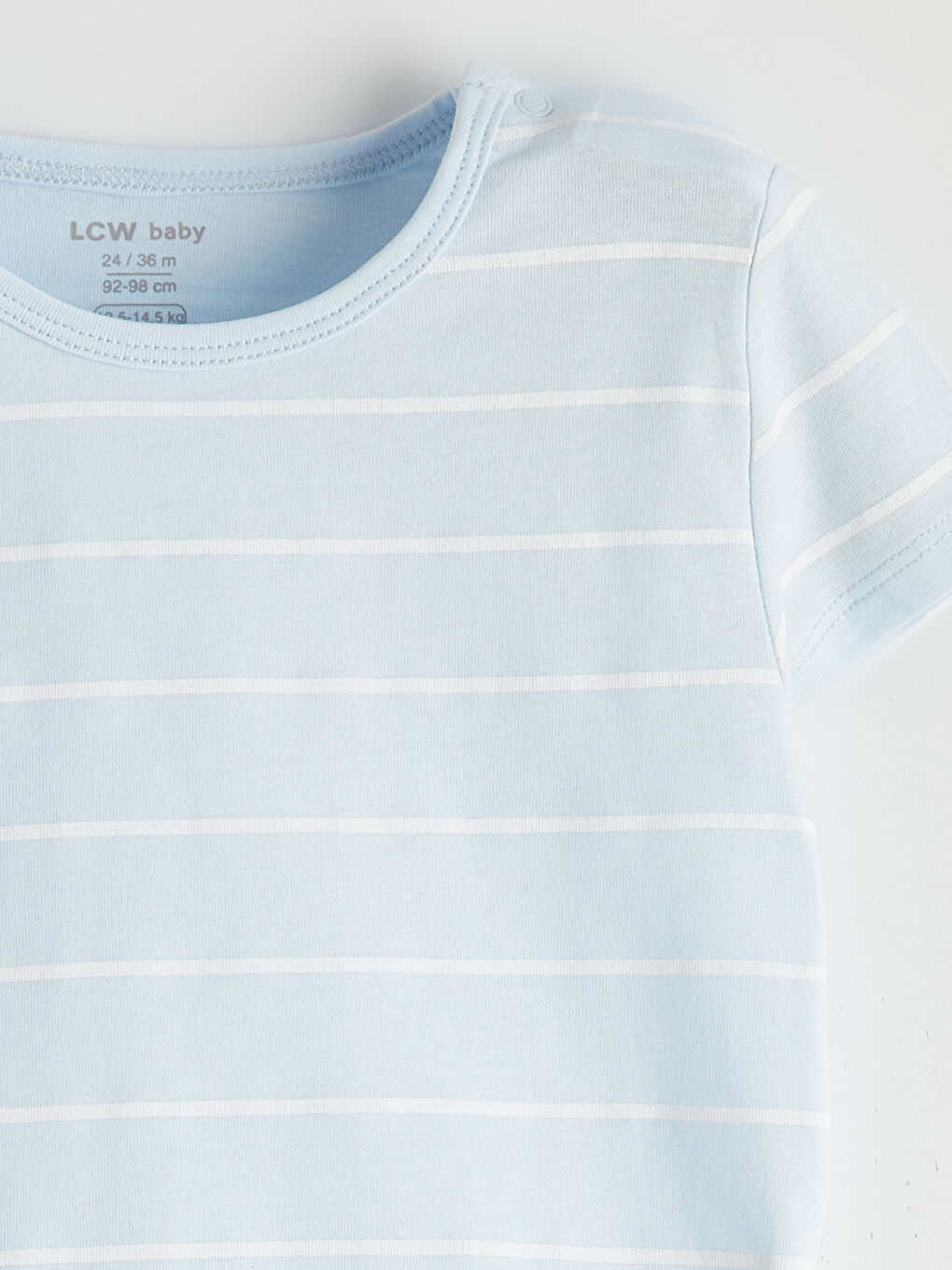 Crew Neck Short Sleeve Baby Boys' Bodysuit 2 Pack-3