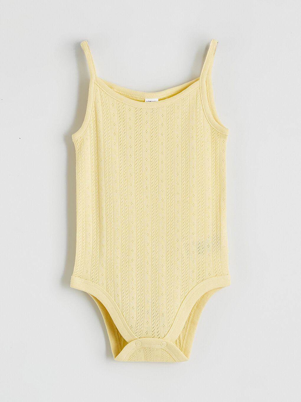 Strappy Baby Girls' Snap Bodysuit 3-Pack-1