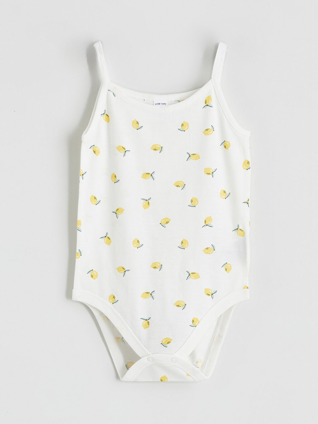 Strappy Baby Girls' Snap Bodysuit 3-Pack-4