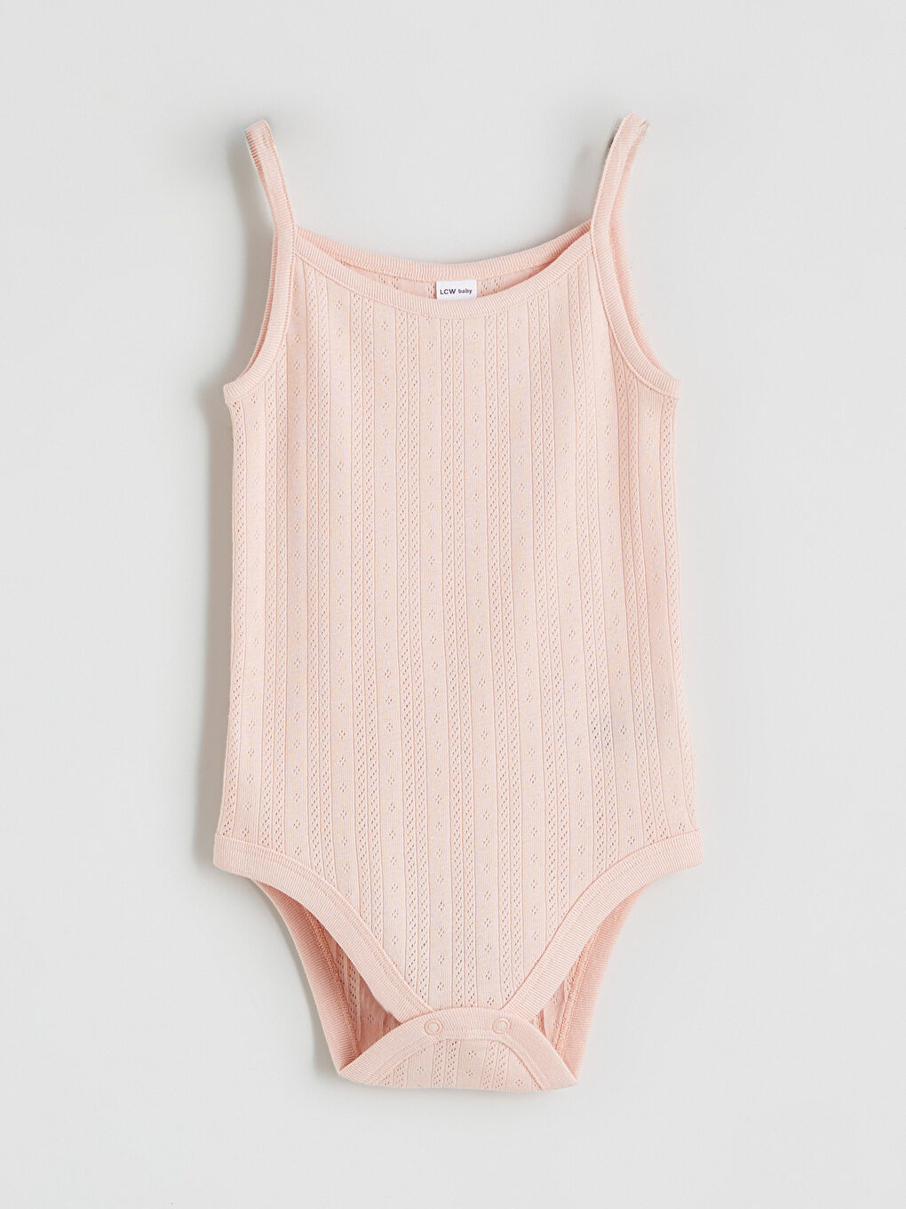 Strappy Baby Girls' Snap Bodysuit 3-Pack-6