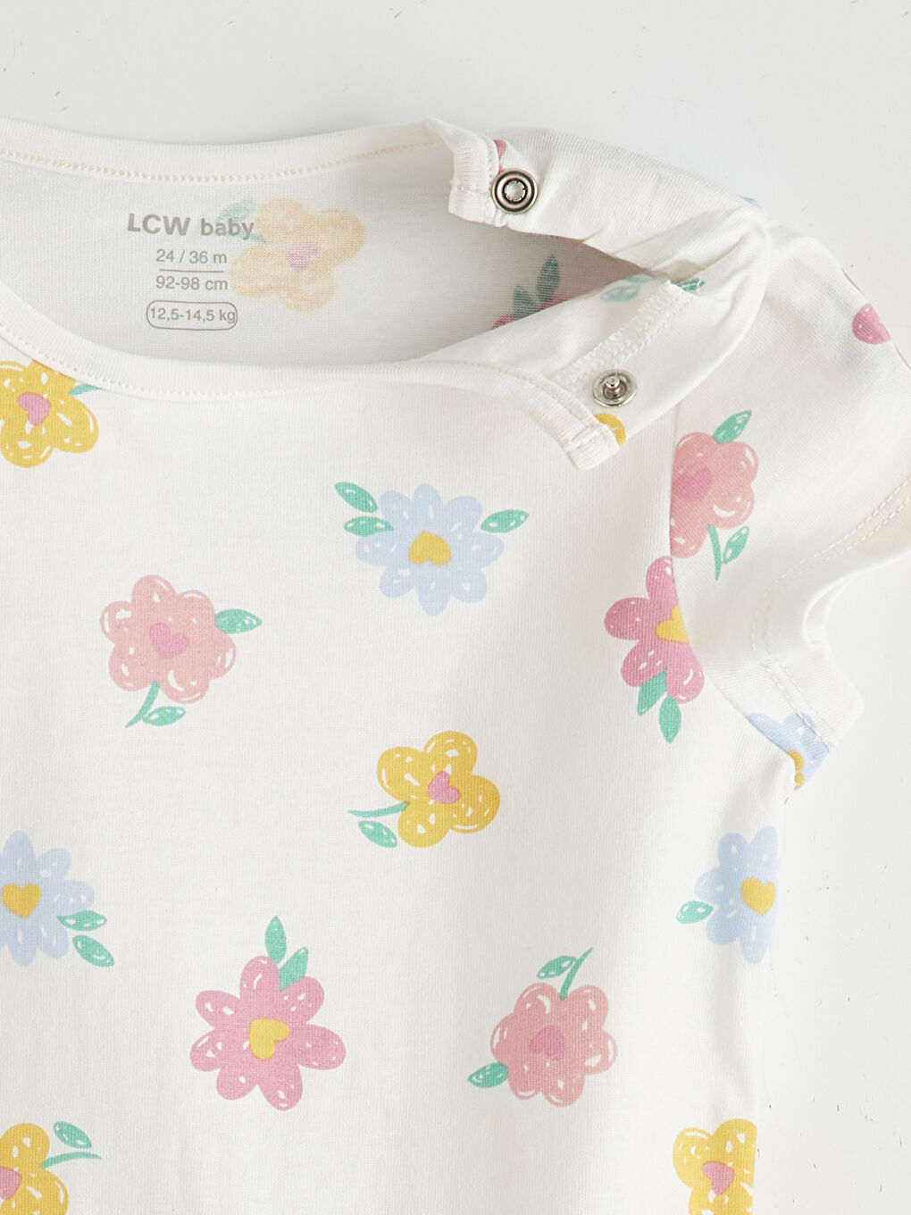 Baby Girls' Snap Bodysuit 3-Pack-7