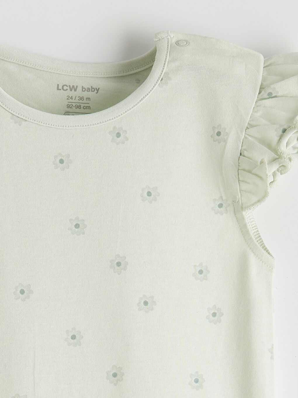 بدلة ​​داخلية أخضر طفلة-6