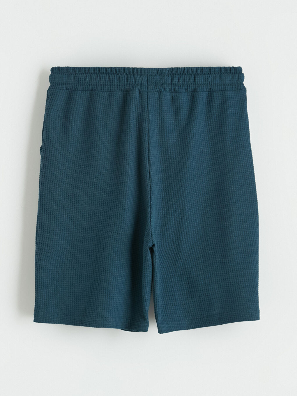 Petrol Polo Yaka Erkek Çocuk Tişört ve Şort-6