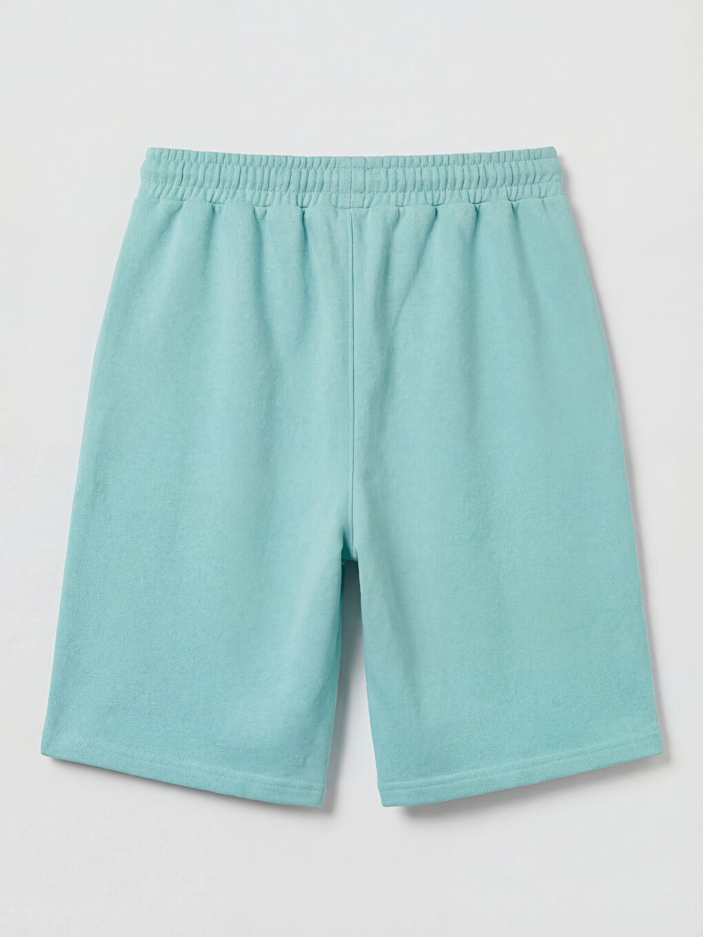 Turkuaz Batik Desenli Erkek Çocuk Şortlu Takım-4