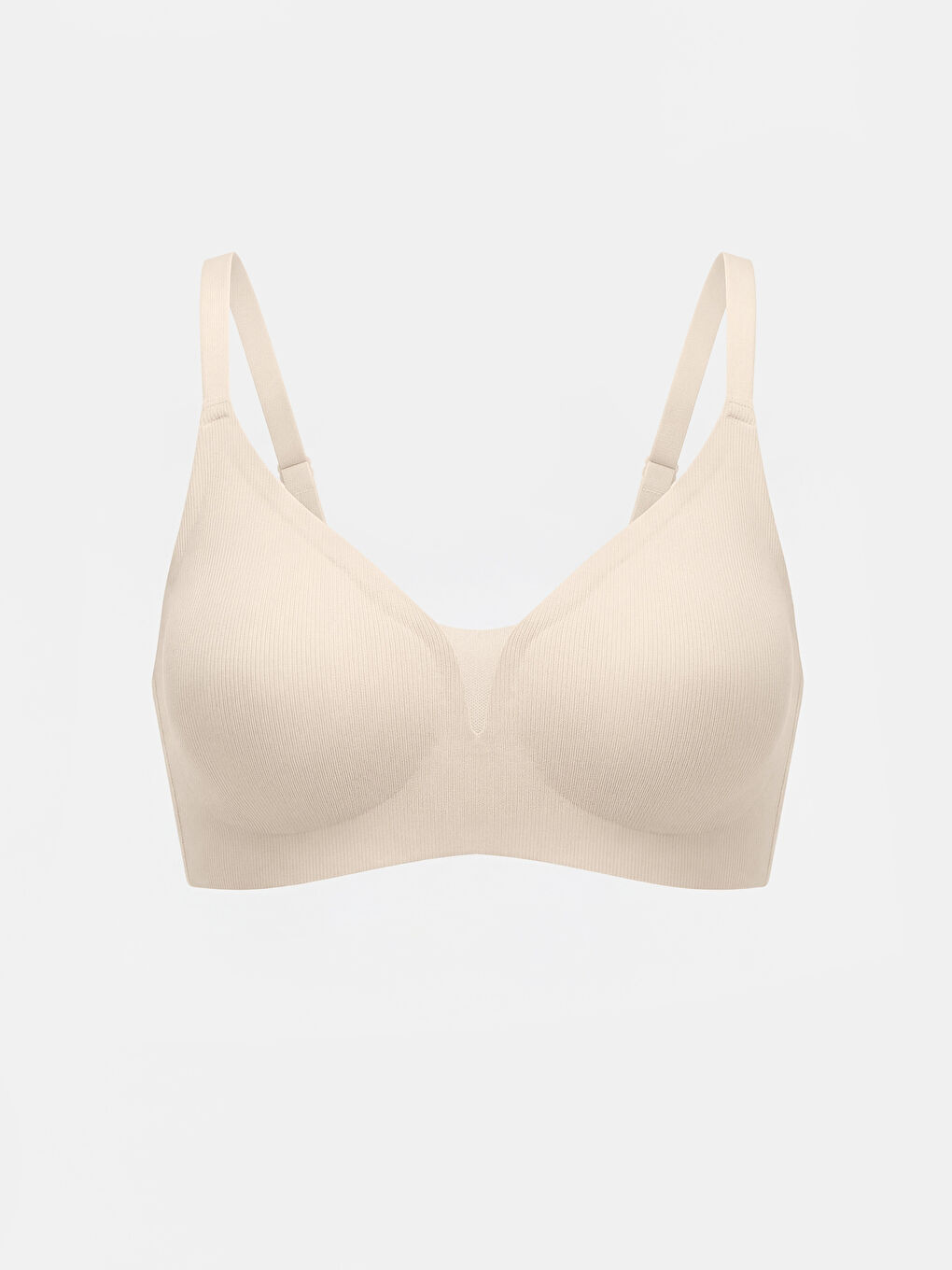 Pembe Balensiz Dolgusuz Üçgen Sütyen