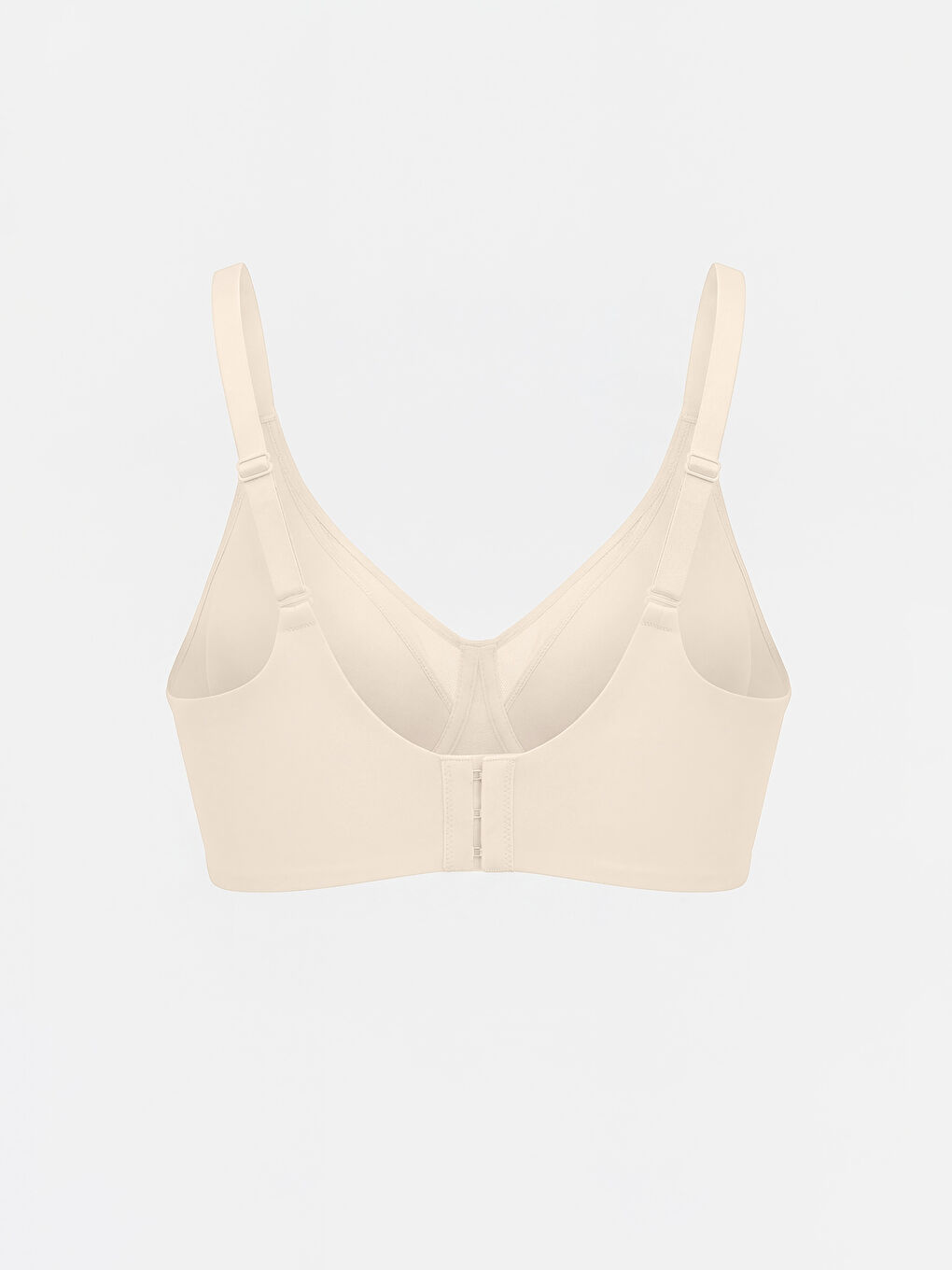 Pembe Balensiz Dolgusuz Üçgen Sütyen-1