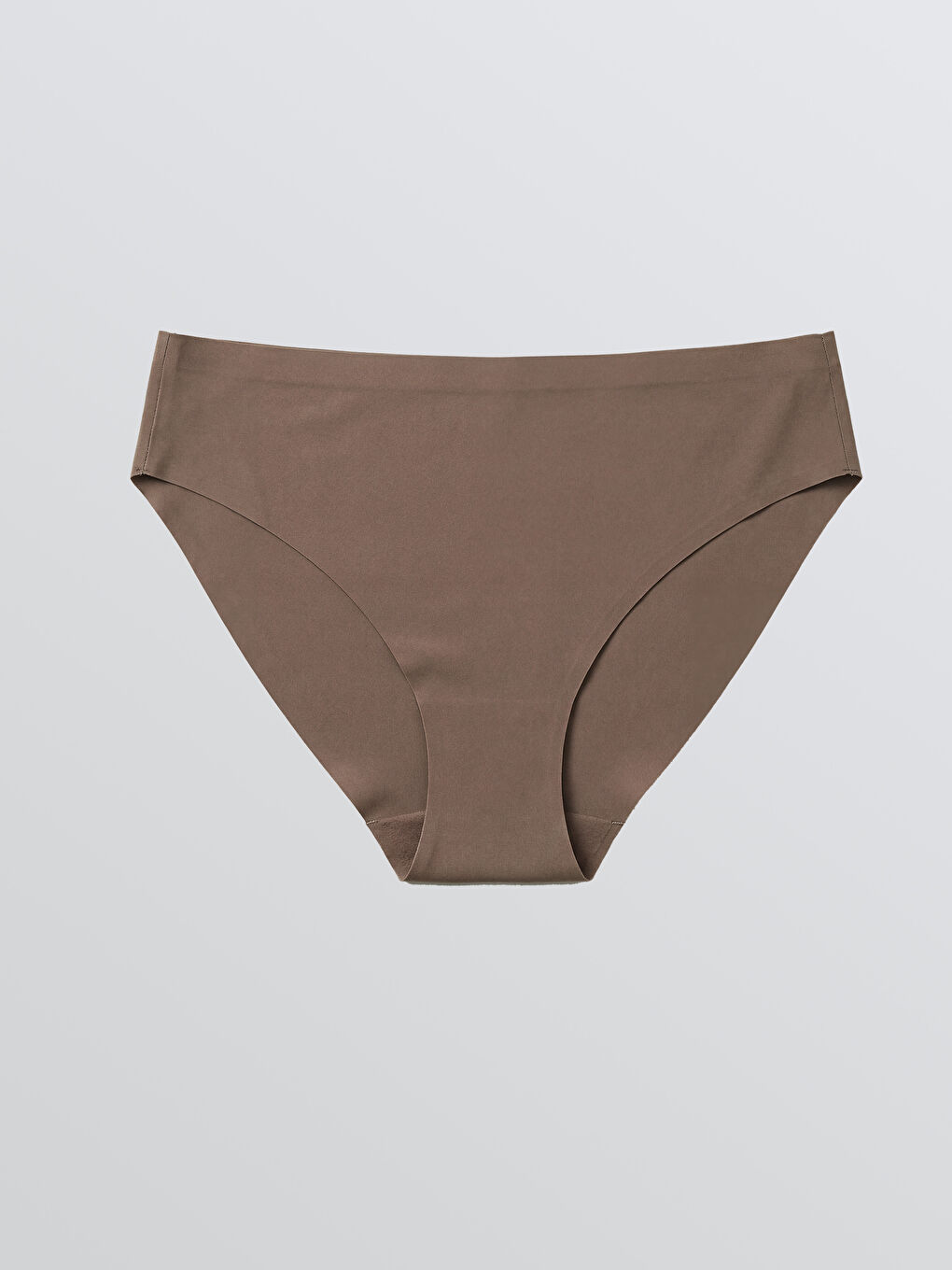 Kahverengi Lazer Kesim Bikini Külot