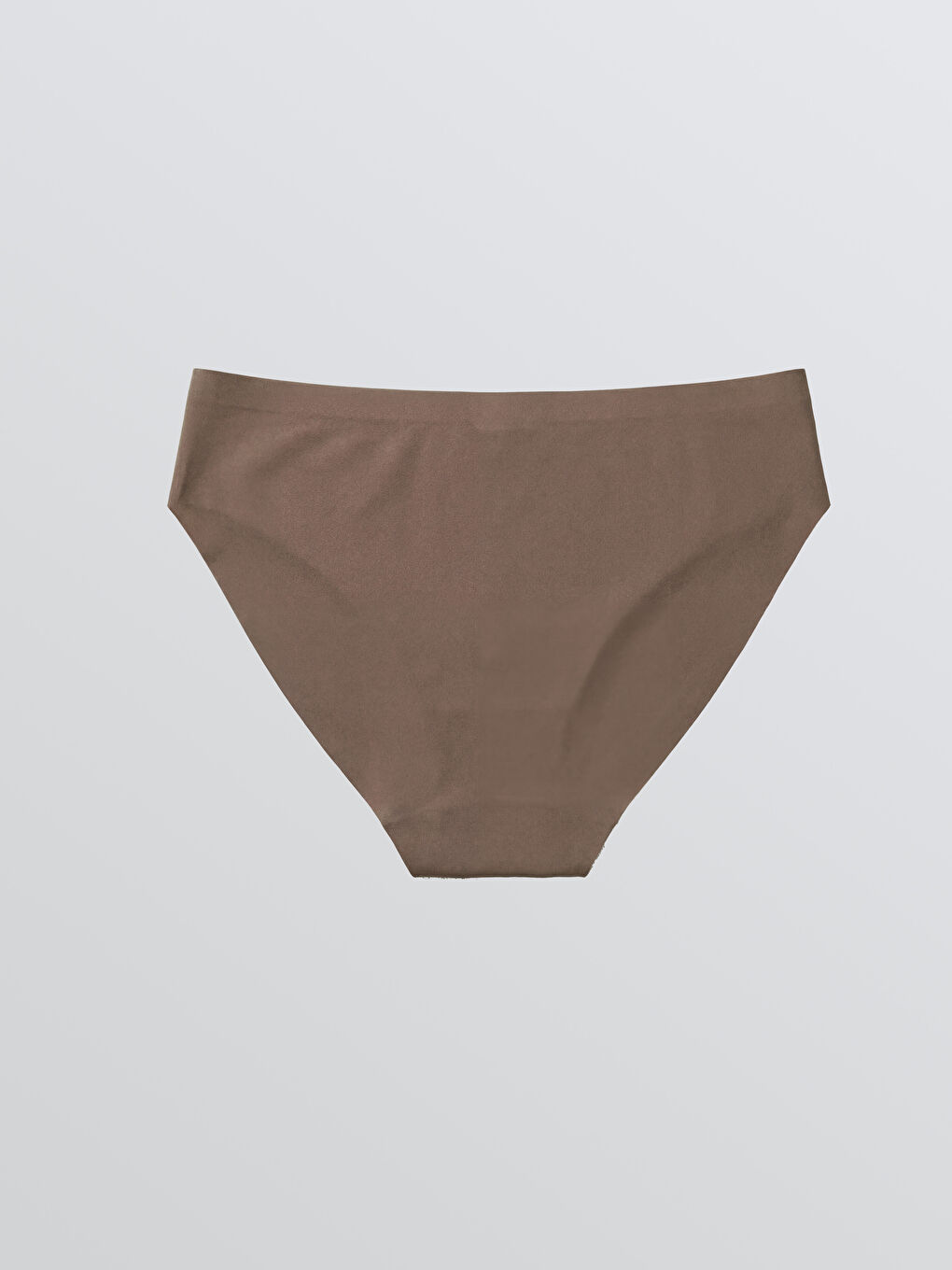 Kahverengi Lazer Kesim Bikini Külot-1