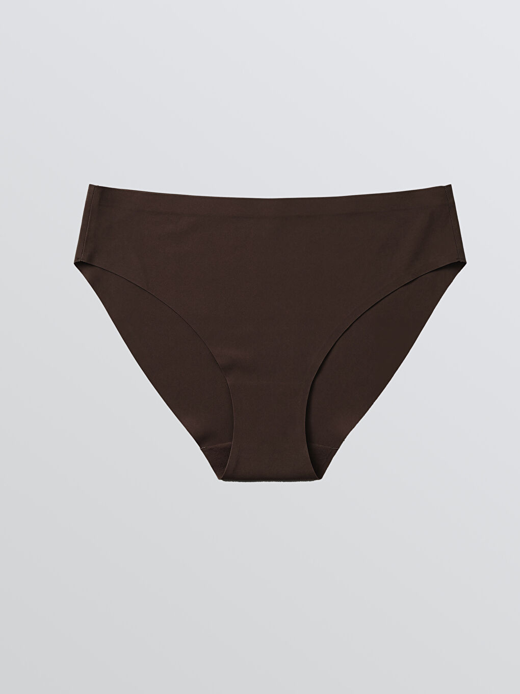 Kahverengi Lazer Kesim Bikini Külot