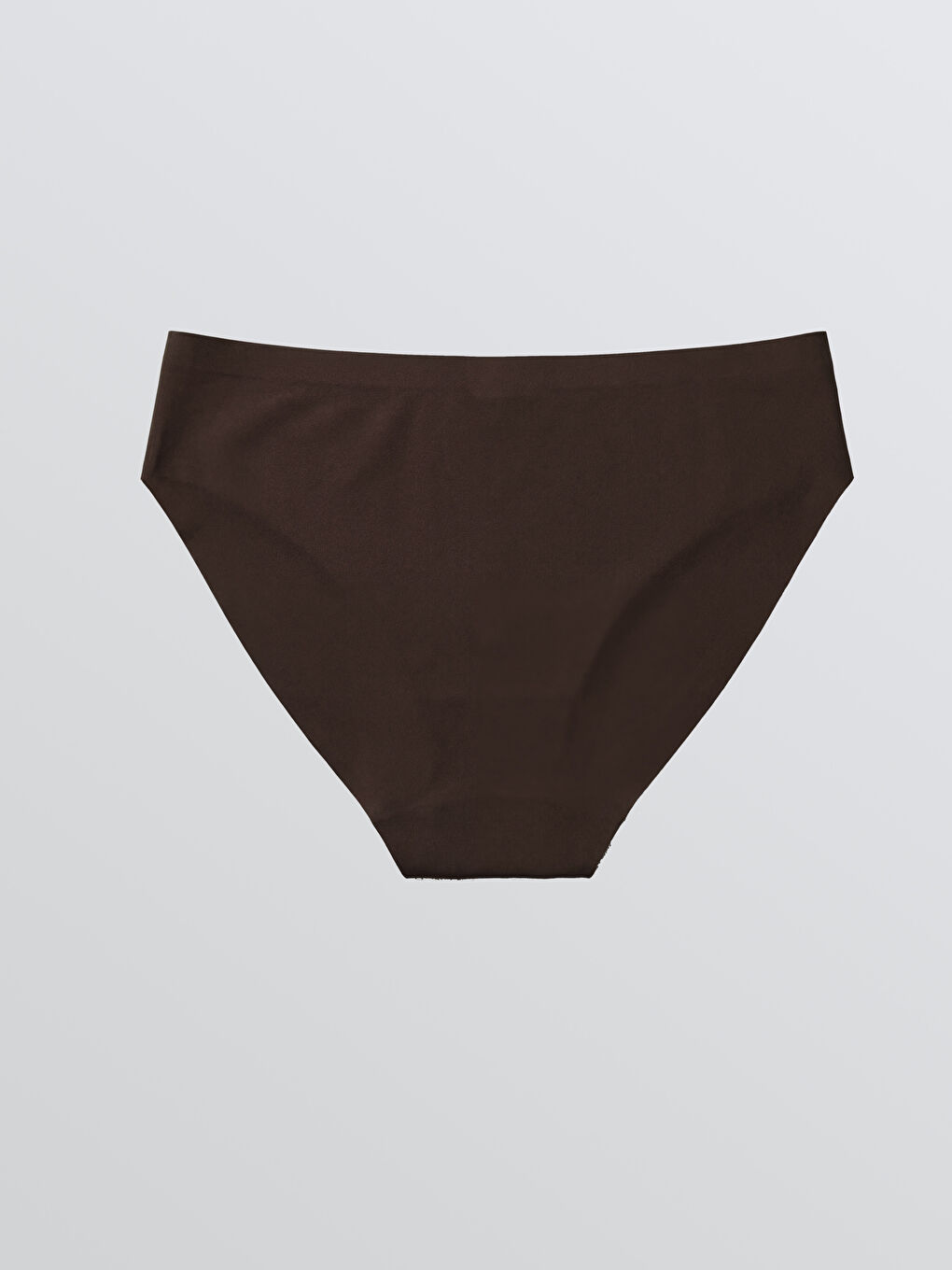 Kahverengi Lazer Kesim Bikini Külot-1