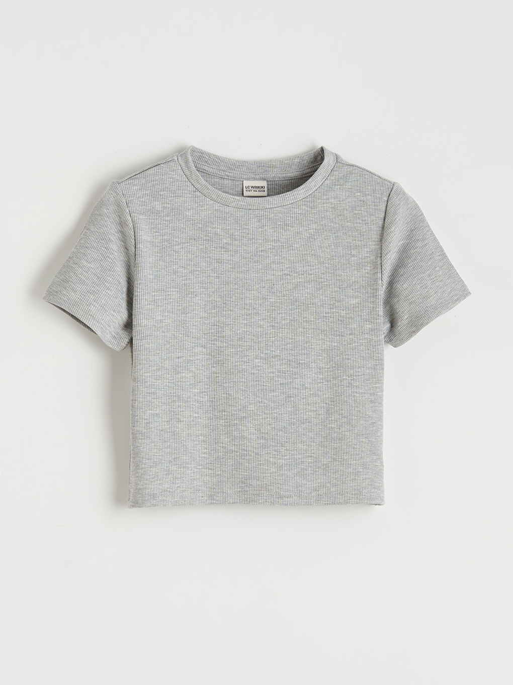 Girls' Ribbed T-shirt and Leggings-1