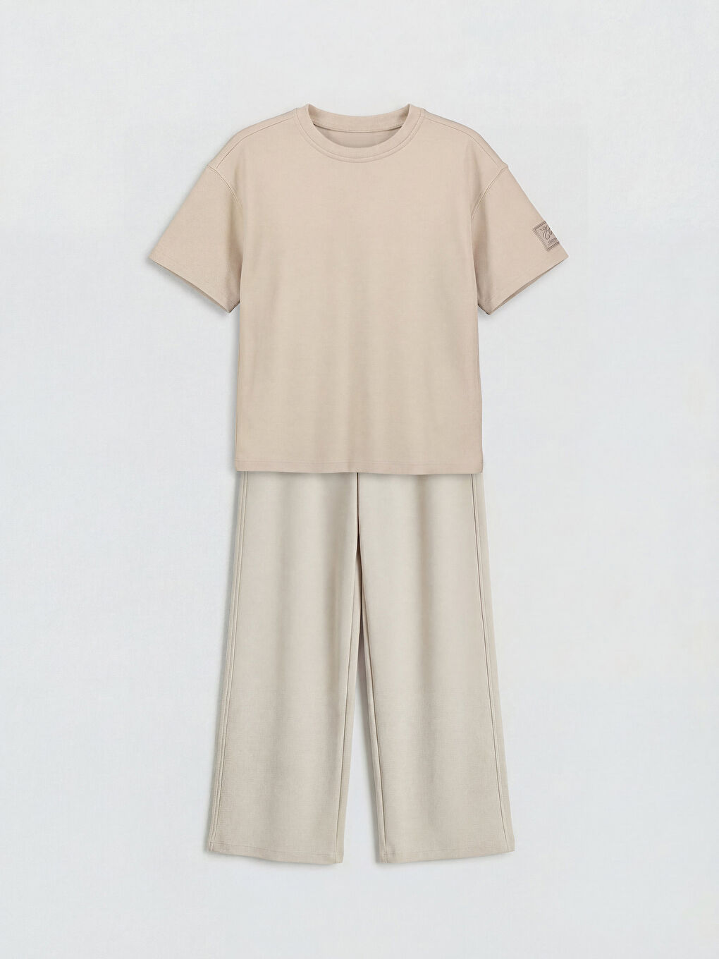 Gri Kız Çocuk Soft Touch Eşofman Takım