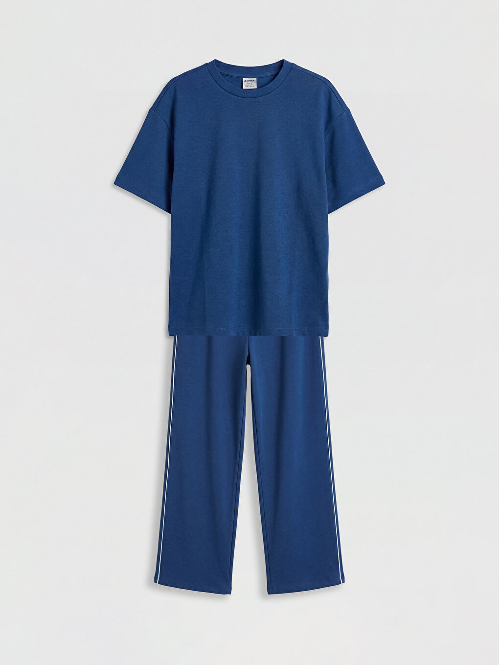 Lacivert Kız Çocuk Tişört ve Eşofman Altı