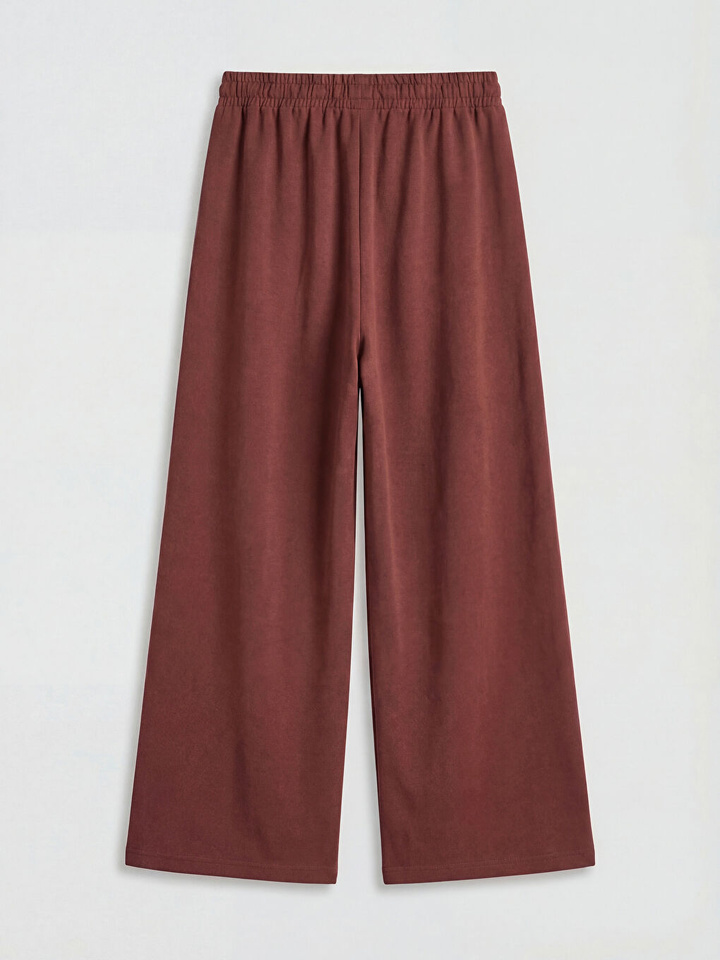 Kahverengi Keten Karışımlı Kız Çocuk Pantolon ve Bluz-4