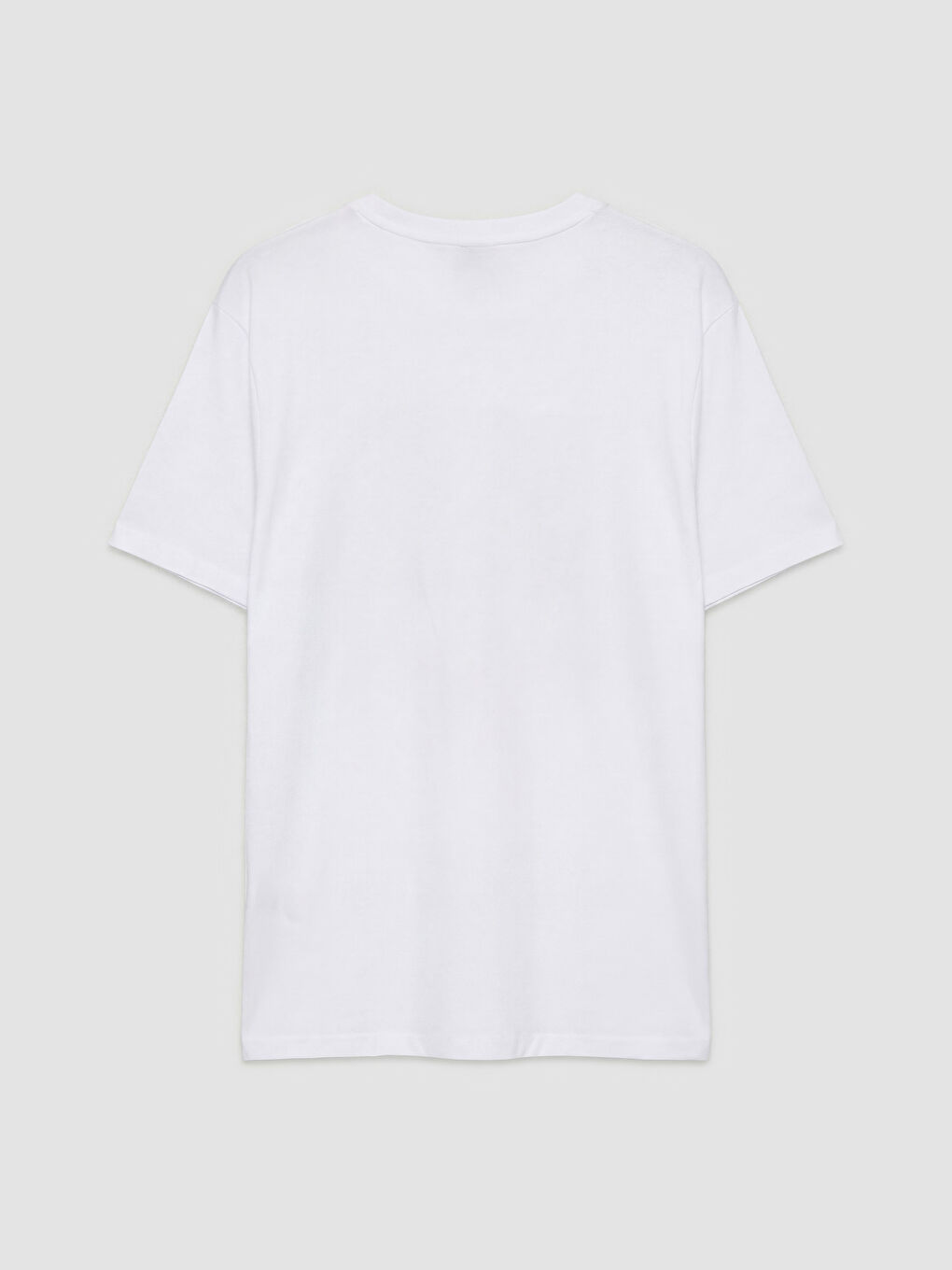 Crew Neck Loose Fit Printed Men's T-Shirt-1