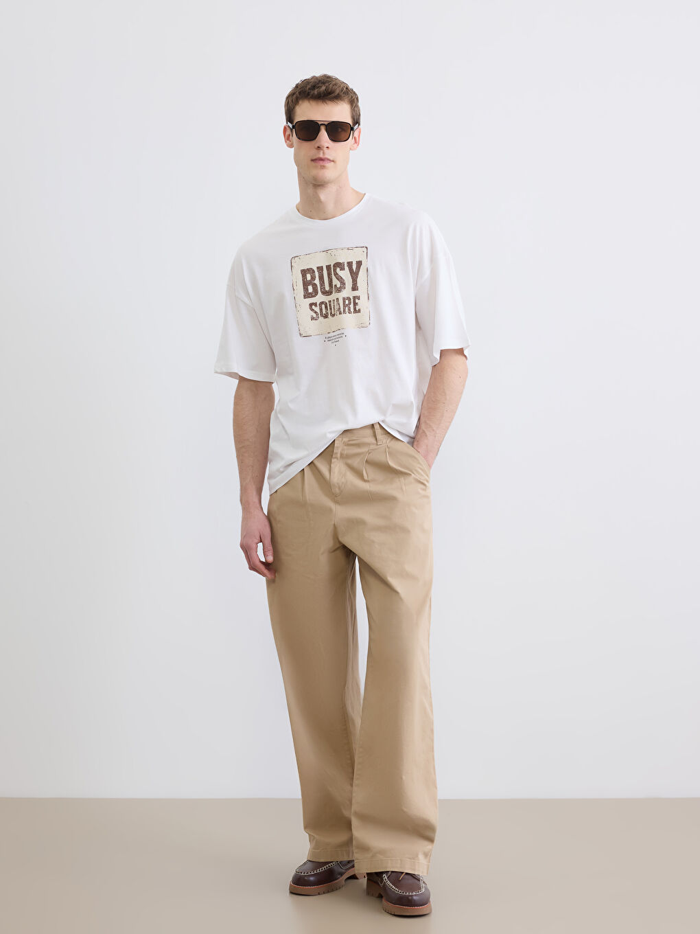 تيشيرت أبيض رجل-1