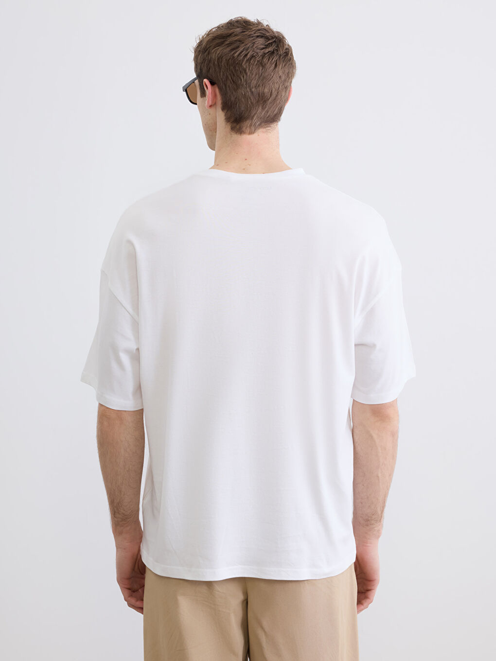 تيشيرت أبيض رجل-3