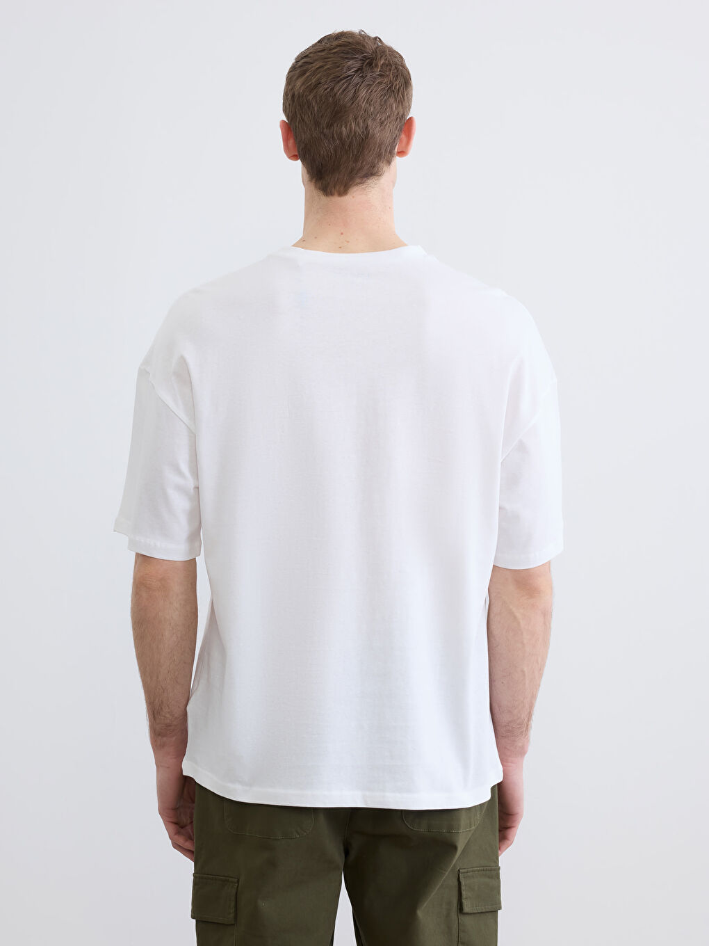 Man WHITE T-Shirt-3