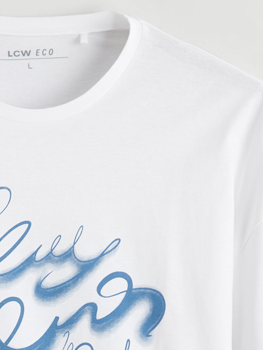 Crew Neck Printed Jersey Men's T-Shirt-5