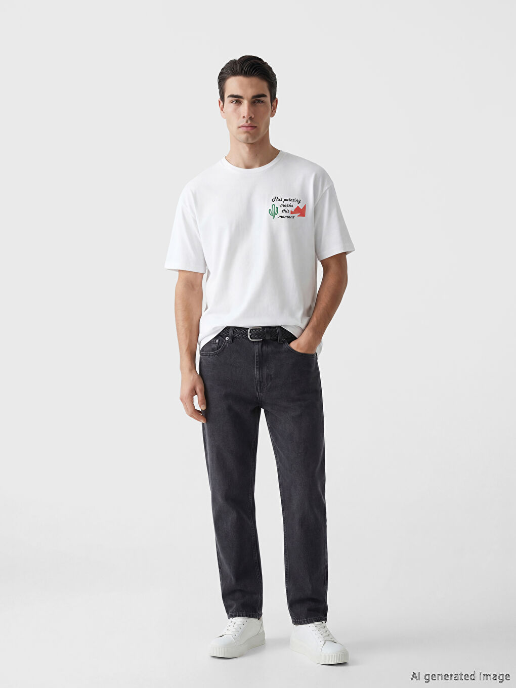 Muškarac BIJELA Majica kratkih rukava-1