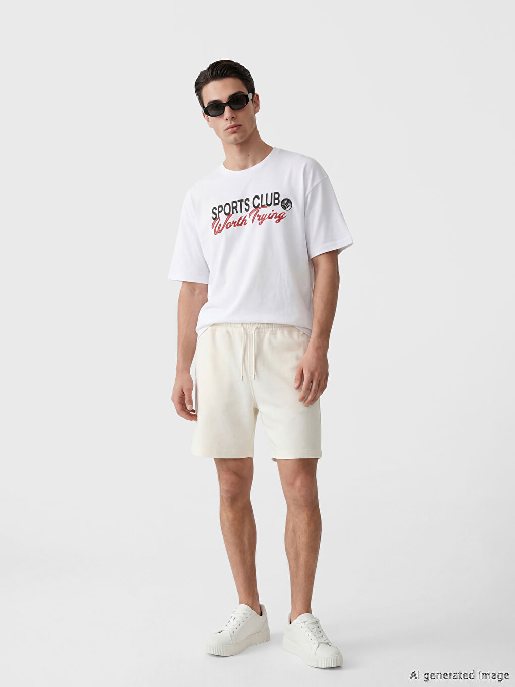 Muškarac BIJELA Majica kratkih rukava-1