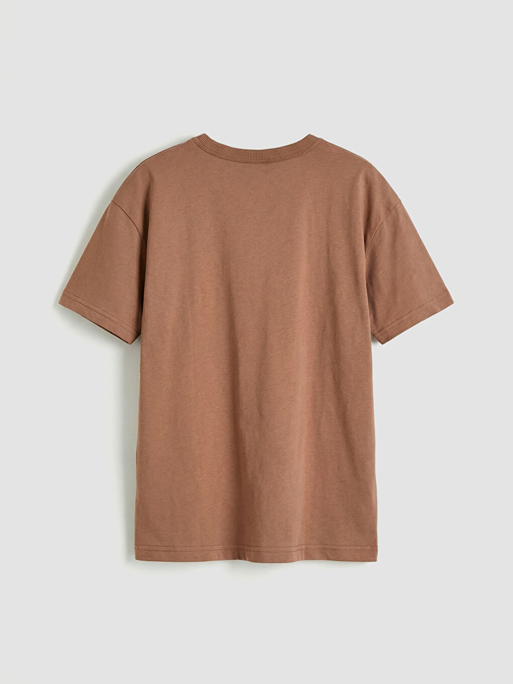 Kahverengi Minecraft Baskılı Erkek Çocuk Tişört-1