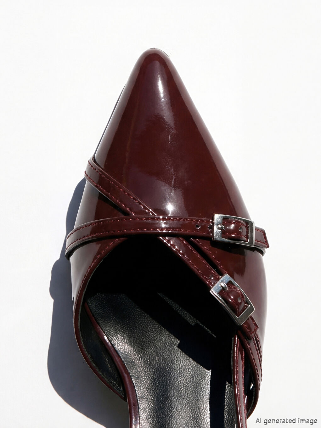 Pointed Toe Patent Leather Women's High Heels-2