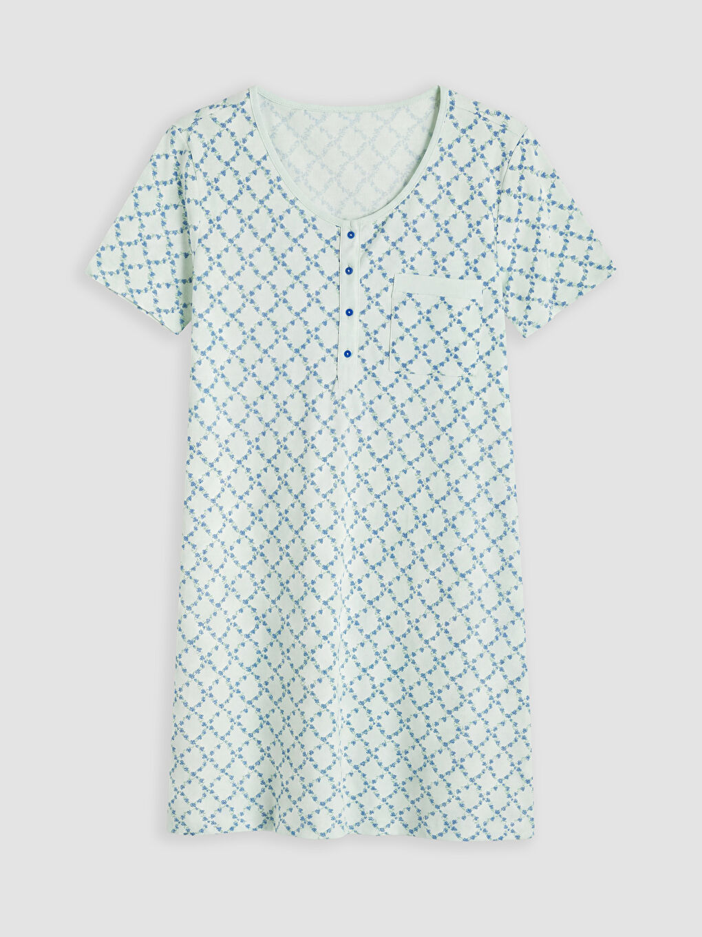 فستان نوم أخضر امرأة-1